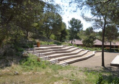 Aménagement du théâtre de verdure de Sausset-les-pins
