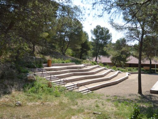 Aménagement du théâtre de verdure de Sausset-les-pins