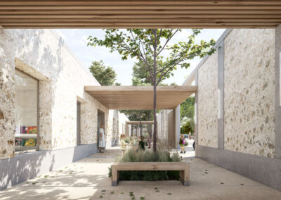 Construction et aménagements paysagers de l’école Maternelle S. Mignoné