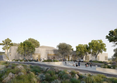Aménagements paysagers et construction du groupe scolaire ZAC parc de la Duranne