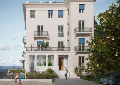 Aménagement des espaces extérieurs de la villa Hélios